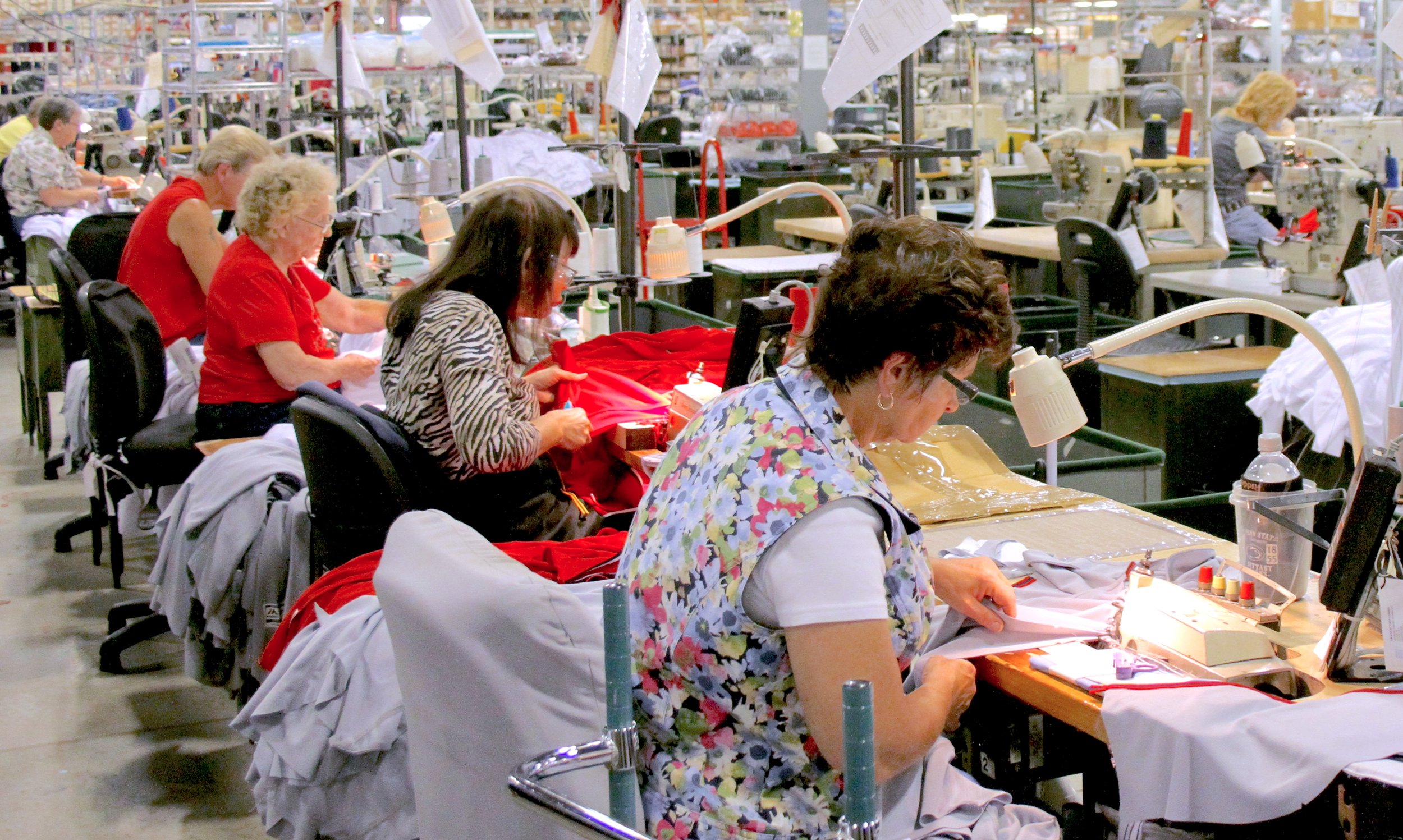 Majestic factory. Credit: Workers United